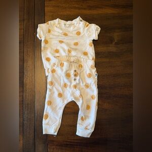 Adorable Kids Matching Set with Sun Print